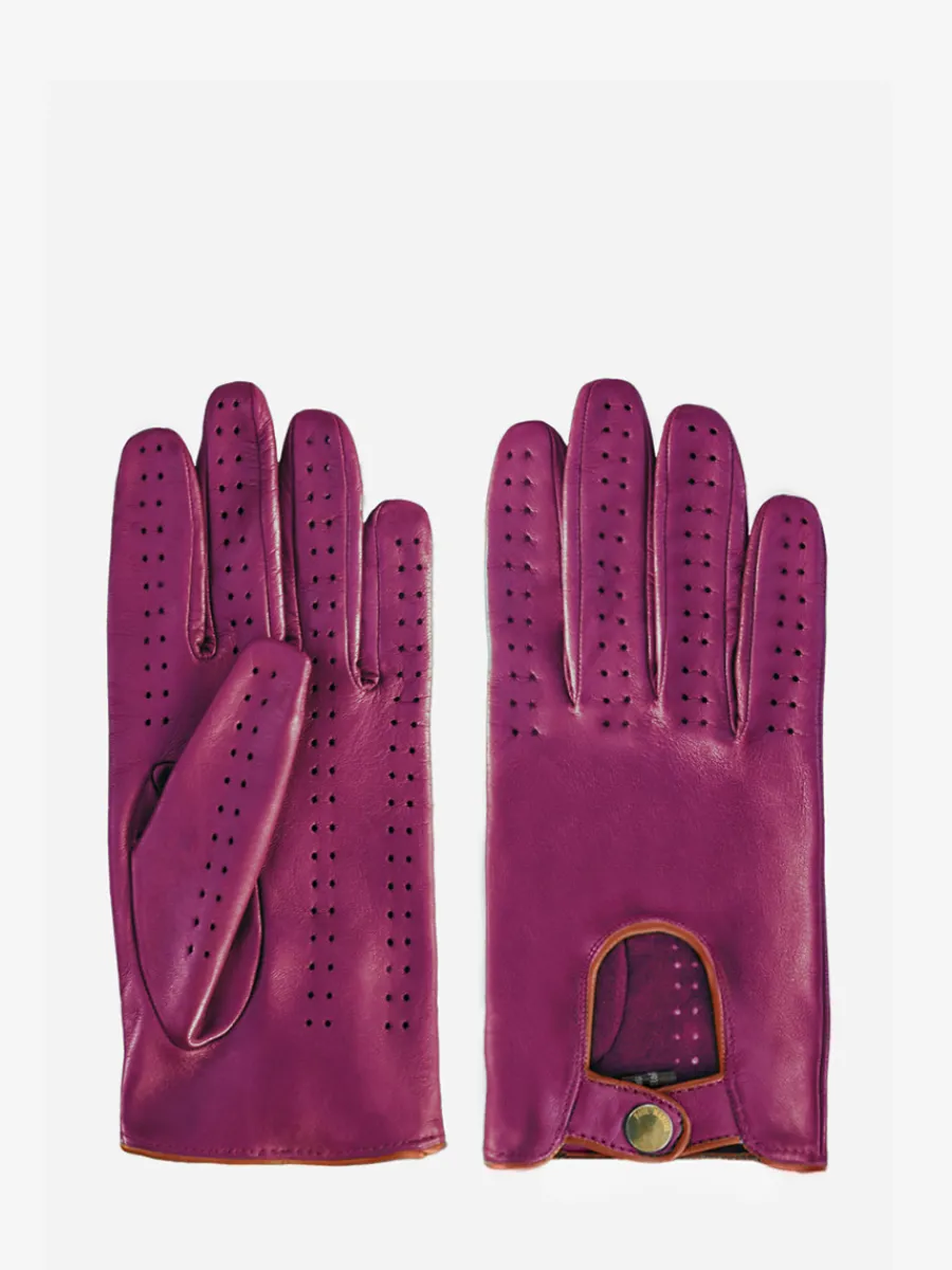 Femme PAUL MARIUS Gants Et Mitaines | Gant Pilote Femme / Naturel