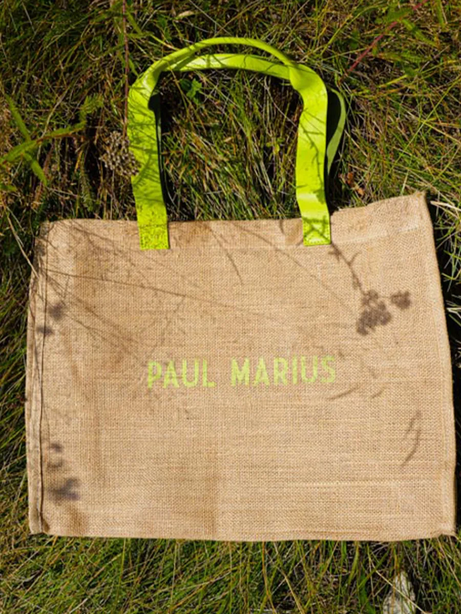 Femme PAUL MARIUS Sacs Porté Épaule | Lecabas Jute - Pomme