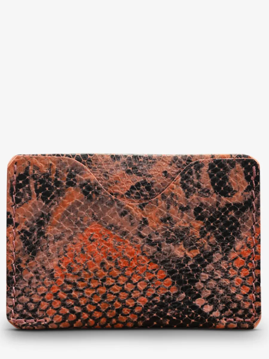 Femme PAUL MARIUS Porte-Cartes | Leporte-Cartes Gabin Python