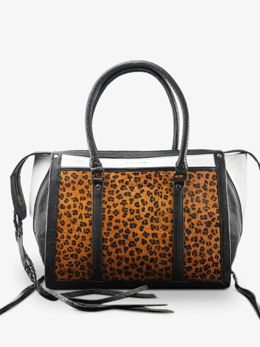 Femme PAUL MARIUS Sacs Porté Épaule | Lerive Droite - L - Leopard