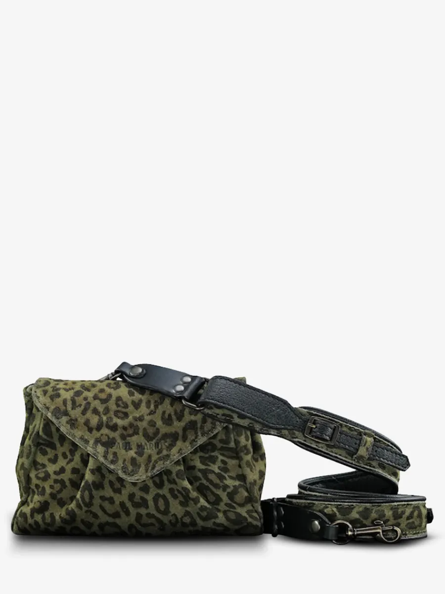 Femme PAUL MARIUS Mini Sacs | Suzon S Leopard - Kaki